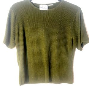 KATHIE LEE COLLECTION SHIRT WOMENS SIZE L